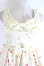 画像3: BABY,THE STARS SHINE BRIGHT / Clockwork tea party柄パールジャンパースカート  クラシックバニラティー I-26-10-05-040-BA-OP-SA-ZI (3)