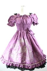 画像1: Enchantlic Enchantilly / 秘密のお城ワンピース  パープル I-26-10-05-065-LO-OP-SA-ZI (1)