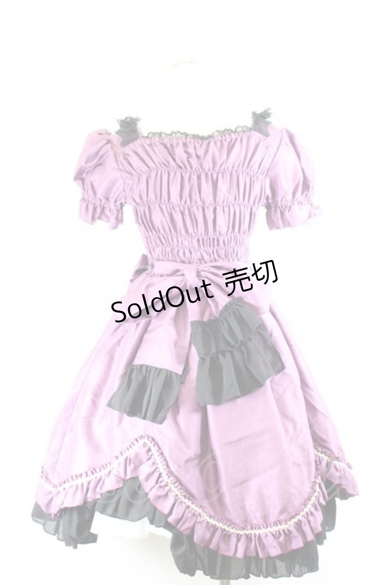 画像2: Enchantlic Enchantilly / 秘密のお城ワンピース  パープル I-26-10-05-065-LO-OP-SA-ZI (2)