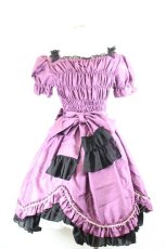 画像2: Enchantlic Enchantilly / 秘密のお城ワンピース  パープル I-26-10-05-065-LO-OP-SA-ZI (2)