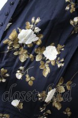 画像5: PINK HOUSE / 薔薇プリントスカート  黒Ｘ白Ｘ緑 I-26-10-05-089-LO-SK-SA-ZI (5)