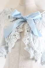 画像3: Angelic Pretty / ラブラブハート透かしニットボレロ  サックス I-26-10-05-011-AP-TO-SA-ZI (3)