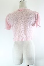 画像2: Angelic Pretty / Wonder Cookieワッペンニットボレロ  ピンク I-26-10-05-012-AP-TO-SA-ZI (2)