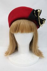 画像2: Angelic Pretty / Twinkleトーク帽  赤 I-26-10-05-113-AP-AC-SA-ZI (2)