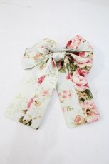 画像2: Victorian maiden / ロココブーケリボンクリップ  ロココミント I-26-10-05-121-CL-AC-SA-ZI (2)