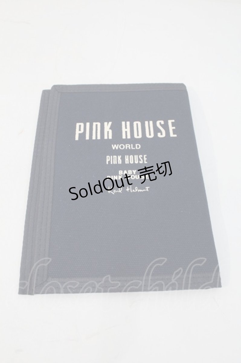 画像1: PINK HOUSE / パスポートケース  ネイビー I-26-10-05-127-LO-ZA-SA-ZI (1)