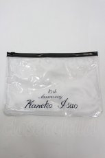 画像4: KANEKO ISAO / 10thアニバーサリーロゴTシャツ  白Ｘ黒 I-26-10-05-027-EL-TO-SA-ZI (4)