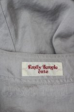 画像3: Emily Temple cute / サイドリボンビジューブルゾン  グレー I-26-10-05-029-ET-JA-SA-ZI (3)