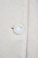 画像3: Franche Lippee / 金糸いちご刺繍ボタンボアコート M アイボリー I-26-10-05-032-LO-CO-TE-ZI (3)