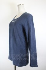 画像3: INGEBORG / ロゴカットソー  紺 I-26-10-08-036-LO-TO-SA-ZI (3)