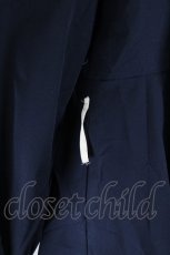 画像2: Favorite / アシンメトリープリーツの春日和和風トレンチコート M 黒Ｘアイボリー I-26-10-08-042-LO-CO-SA-ZI (2)