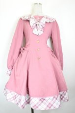 画像1: Amavel / French Countryセーラーワンピース  ピンク I-26-10-08-049-CA-OP-SA-ZI (1)