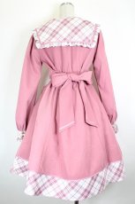 画像2: Amavel / French Countryセーラーワンピース  ピンク I-26-10-08-049-CA-OP-SA-ZI (2)