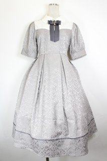 Amavel / Elegant Classical Ladyワンピース グレー I-26-10-08-050-CA