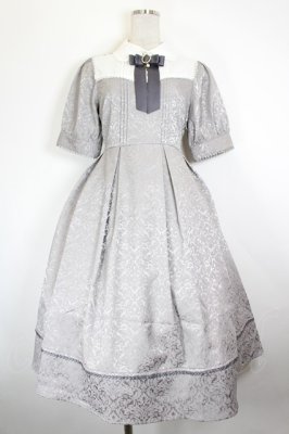 Preview of Elegant Classical Ladyワンピース  グレー
