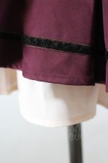 画像4: Amavel / アンティークバックルスカパン F ボルドー I-26-10-08-075-CA-PA-TE-ZI (4)