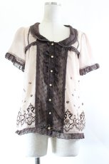 画像1: axes femme / トップス  ピンク I-26-10-08-018-AX-TS-SA-ZI (1)