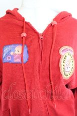 画像3: PINK HOUSE / キューピーワッペンニットパーカー  レッド I-26-10-11-034-LO-TO-SA-ZI (3)