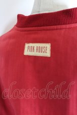 画像4: PINK HOUSE / PHまるワッペンブルゾン  赤 I-26-10-11-039-LO-JA-SA-ZI (4)