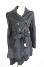 画像1: axes femme / フィッシュテールコート  黒 I-26-10-11-051-AX-CO-SA-ZI (1)