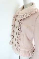 画像3: ATELIER PIERROT / Alettaショートコート 1 ピンク I-26-10-11-055-EL-CO-TE-ZI (3)