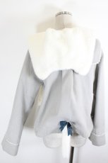 画像2: Amavel / Puppetry Theatreねこみみショートコート  グレー I-26-10-11-056-CA-CO-TE-ZI (2)