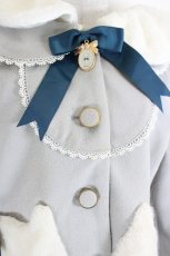 画像3: Amavel / Puppetry Theatreねこみみショートコート  グレー I-26-10-11-056-CA-CO-TE-ZI (3)