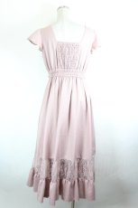 画像2: axes femme POETIQUE / ストロベリー刺繍ワンピース M ピンク I-26-10-11-073-AX-OP-TE-ZI (2)