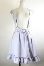 画像1: DearMyLove / うさ耳サスペンダースカート  ラベンダー I-26-10-11-092-GO-SK-SA-ZI (1)