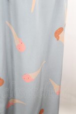 画像3: PINK HOUSE / アイスクリームプリントスカート  サックスＸピンク I-26-10-11-100-LO-SK-SA-ZI (3)