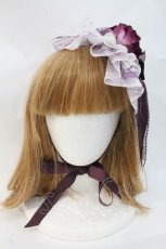 画像2: ALICE and the PIRATES / Spooky Shadow丸型ヘッドドレス  パープル I-26-10-11-121-PA-AC-SA-ZI (2)