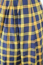 画像3: LIEF / Tartan School Square Neck Velvet Ribbon  M イエローチェック I-26-10-13-039-LO-OP-SA-ZI (3)