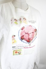 画像3: Nile Perch / アイスプリントトレーナー  白Ｘピンク I-26-10-13-007-LO-TO-SA-ZI (3)