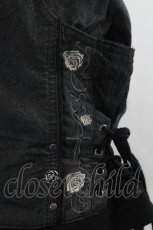 画像4: Ozz oneste / ローズ刺繍ショートパンツ  黒 I-26-10-13-076-OO-PA-SA-ZI (4)