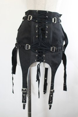 Preview of レースアップコルセット F 黒