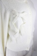 画像3: Angelic Pretty / ふわふわリボンニットカーディガン  オフ I-26-10-13-013-AP-TO-TE-ZI (3)