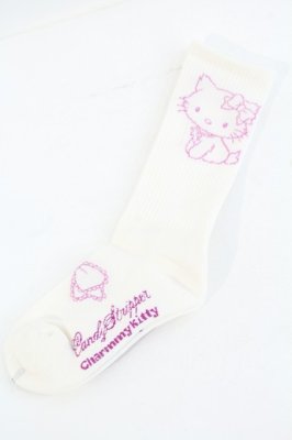 Preview of 【CHARMMYKITTY】RIBBON RIB SOCKS F オフ