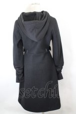 画像2: KILLSTAR / Eternal Coffin Coat  黒 I-26-10-15-040-PU-CO-SA-ZI (2)