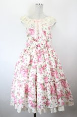 画像1: Angelic Pretty / Dramatic Rose Specialジャンパースカート  アイボリー I-26-10-15-060-AP-AC-SA-ZI (1)