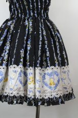 画像3: metamorphose / Happy Bellシャーリングジャンパースカート  黒 I-26-10-15-063-ME-OP-SA-ZI (3)