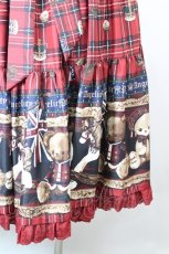 画像3: Angelic Pretty / British Bearティアードスカート  赤 I-26-10-15-071-AP-SK-SA-ZI (3)