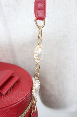画像3: Amavel / Dreamy Ribbon Wrappingバニティバッグ  レッド I-26-10-15-106-CA-BG-SA-ZI (3)