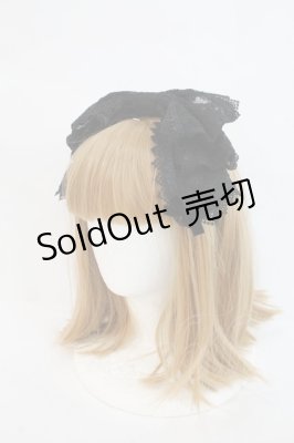Preview of チュールリボンカチューシャ  黒