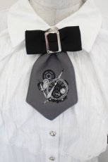 画像3: Amavel / Clockwork Noirラッフルブラウス  白 I-26-10-15-018-CA-BL-SA-ZI (3)