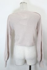 画像2: axes femme POETIQUE / チェリー刺繍カーディガン  ピンクＸ赤 I-26-10-15-023-AX-TO-SA-ZI (2)