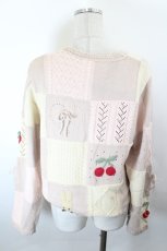 画像2: PINK HOUSE / クッキーラビットのカーディガン  ピンク I-26-10-15-032-LO-TO-SA-ZI (2)