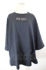 画像1: PINK HOUSE / ロゴチュニックトレーナー  黒 I-26-10-17-038-LO-TO-SA-ZI (1)