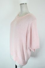 画像2: PINK HOUSE / ロゴ入りニットプルオーバー  ピンク I-26-10-17-047-LO-TO-SA-ZI (2)
