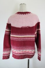 画像3: PINK HOUSE / PETER RABBIT CARDIGAN  ボルドー I-26-10-17-048-LO-TO-SA-ZI (3)