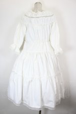 画像2: NAGISA SANO PARIS / MA PETITE LAPONE DRESS  白 I-26-10-17-066-LO-OP-SA-ZI (2)